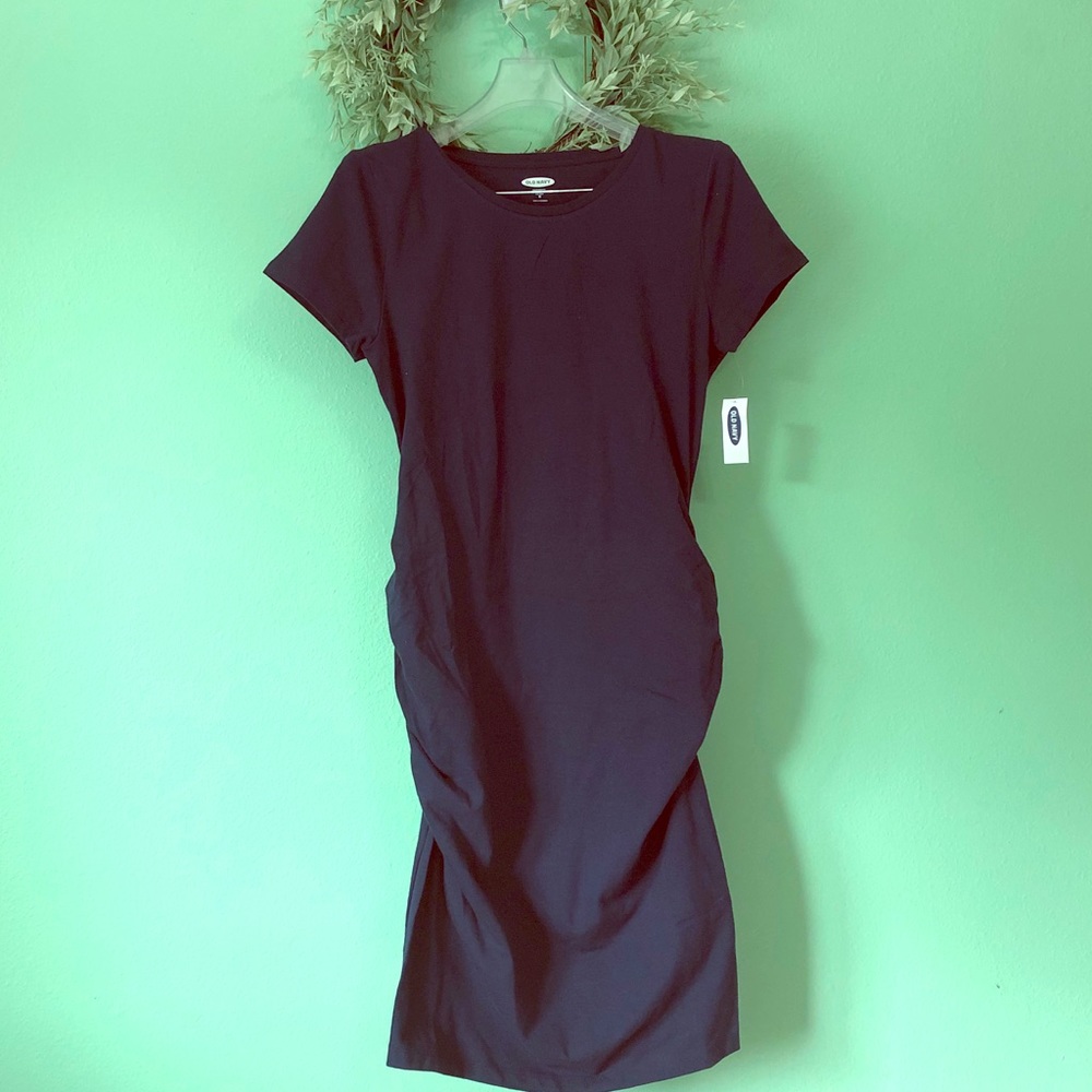 NWT - Navy Jersey Maternity Dress